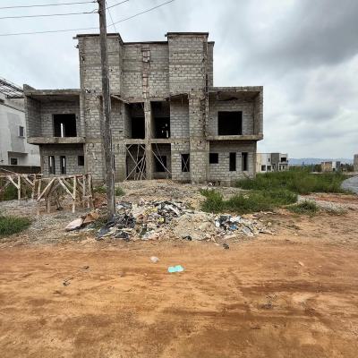 4 Bedroom Semi Detached Duplex (carcass) 1 Room Bq, Life Camp, Abuja, Semi-detached Duplex for Sale