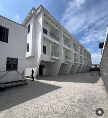 4 Bedroom Terrace with Bq, Off Chisco, Ikate Elegushi, Lekki, Lagos, Terraced Duplex for Rent