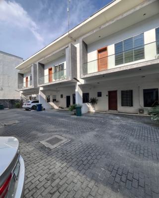 Lovely 4 Bedroom Terrace Duplex with Bq, Orchid, Lekki, Lagos, Terraced Duplex for Sale