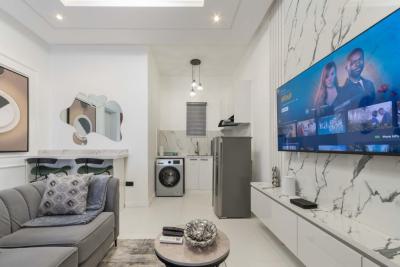 Premium 1 Bedroom with Pool and Gym at Ikate Platinum Way  Available F, Ikate, Lekki Phase 1, Lekki, Lagos, Detached Duplex Short Let