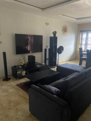 Fully Furnished & Serviced 3bedrooms Apartment Upstairs, Ikota, Lekki, Lagos, Flat / Apartment for Rent