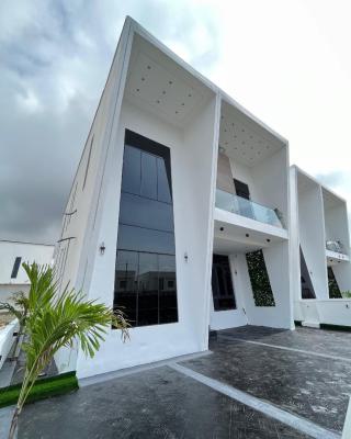 Stunning 5 Bedroom Detached Duplex with Pool,gym and Bq, Chevron, Lekki, Lagos, Detached Duplex for Sale
