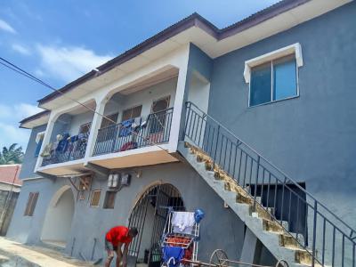 Four (4) Numbers of Two (2) Bedroom on Full Plot with Five Shops, Off Isuti - Igando Road, Igando, Alimosho, Lagos, Block of Flats for Sale