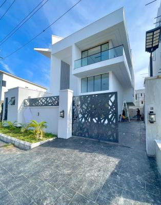 Exquisitely Carved 5 Bedroom Fully Detached Duplex with Cinema, & Swimming Pool, Ikate, Lekki, Lagos, Detached Duplex for Sale