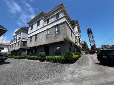 Spacious 3 Bedroom Service Apartment with a Room Bq, Lekki Right, Lekki Phase 1, Lekki, Lagos, Flat / Apartment for Rent