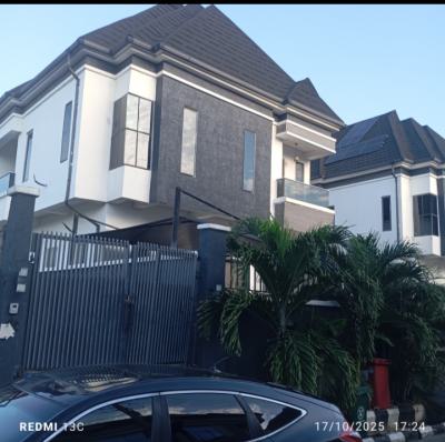 Modern Lovely Duplex in a Serene + Flood Free Estate, Chevron, Lekki, Lagos, Detached Duplex for Sale