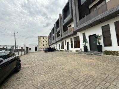 a Well Built 4 Bedroom Terrace Townhouse with Bq., Jahi, Abuja, Terraced Duplex for Rent