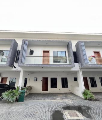 Lovely 4 Bedroom Terrace Duplex with Bq, Orchid, Lekki, Lagos, Terraced Duplex for Sale
