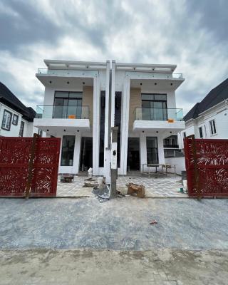 Stunning 4 Bedroom Semi Detached Duplex with Bq, Orchid, Lekki, Lagos, Semi-detached Duplex for Sale