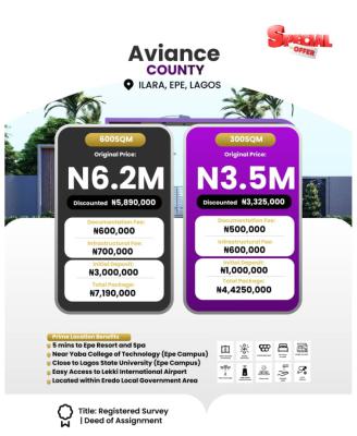 Verified Land with Registered Survey and Deed of Assignment, Epe, Lagos, Residential Land for Sale