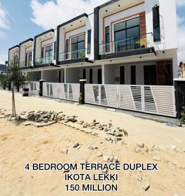 4 Bedroom Self Compound Terrace Duplex, Ikota Lekki, Ikota, Lekki, Lagos, Terraced Duplex for Sale