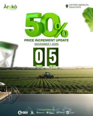 Farm Land, Aroko Farm and Resort, Ayetoro, Abeokuta South, Ogun, Land for Sale