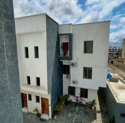 Fully Service 4 Bedroom Terrace Duplex with Bq, By Beside, Lekki Phase 1, Lekki, Lagos, Terraced Duplex for Rent