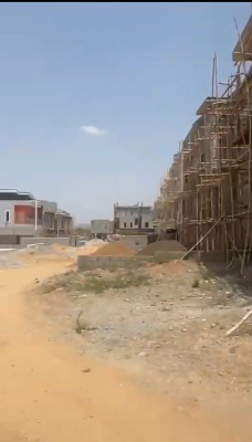 Buy and Build 250sqm Terraced Duplex Plot on a Tarred Road, Wuye, Abuja, Residential Land for Sale