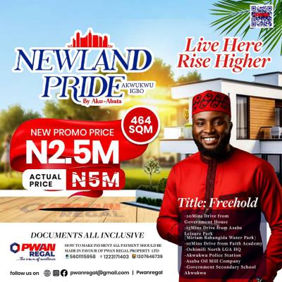 Buy Estate Land Where Vision Meets Value and Dreams Take Shape, Newland Pride, Akwukwu Igbo, Aniocha North, Delta, Residential Land for Sale