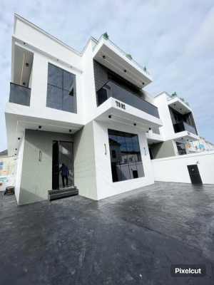 Classic 4 Bedroom Detached Duplex in a Secure Estate, Ajah, Lekki, Lagos, Detached Duplex for Sale