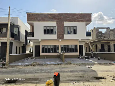 4 Bedroom Semi-Detached Duplex (Carcass) in a Serene Estate — Meridian Estate, Awoyaya, Ibeju Lekki, Lagos