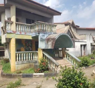 Well Structured 8 Bedroom Detached Duplex with 2 Bqs, Gowon Estate, Egbeda, Alimosho, Lagos, Detached Duplex for Sale