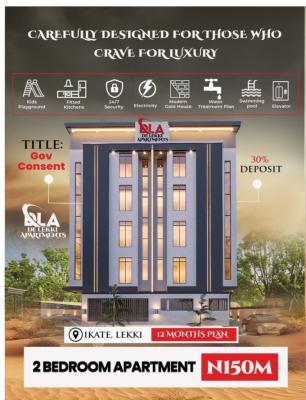 2 Bedroom Apartment, Ikate, Lekki Phase 2, Lekki, Lagos, Flat / Apartment for Sale