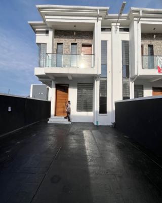Lovely 4 Bedroom Semi Detached Duplex with Bq, Ikota, Ikota, Lekki, Lagos, Semi-detached Duplex for Sale