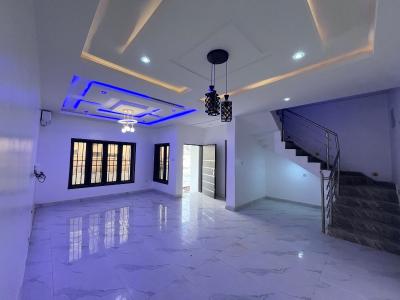 4 Bedrooms with Bq, By Trem, Life Camp, Abuja, Terraced Duplex for Sale