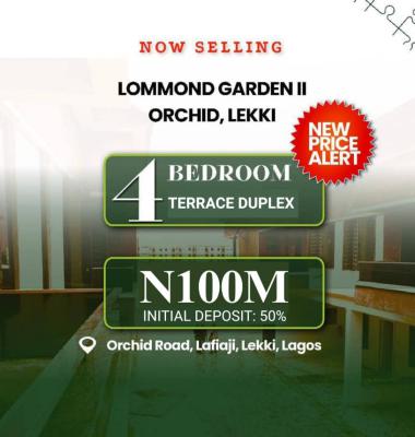 4 Bedroom Terrace Duplex, Orchid, Lekki, Lagos, Terraced Duplex for Sale