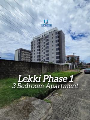 Luxury Spacious 3 Bedroom Apartment with Bq & Pool, Lekki Phase 1, Lekki, Lagos, Flat / Apartment for Sale