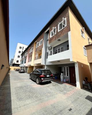 Lovely 4 Bedroom Terrace Duplex with Bq, Ikate, Ikate, Lekki, Lagos, Terraced Duplex for Sale