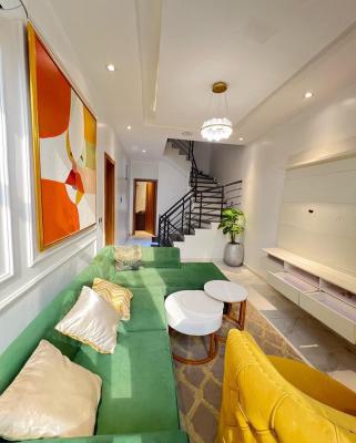 Stunning 4 Bedroom Terrace Duplex with Bq, Ikate, Ikate, Lekki, Lagos, Terraced Duplex for Sale
