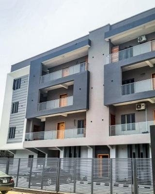 Fully Serviced Luxury Tenanted 3 Bedrooms Apartment with Bq(video), Ilasan, Ikate, Lekki, Lagos, Flat / Apartment for Sale