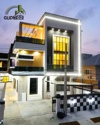 Fully Automated 6 Bedroom Detached Duplex with Penthouse & a Bq, Chevron, Lekki, Lagos, Detached Duplex for Sale