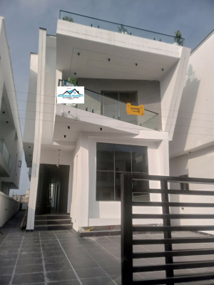 Elegantly Built and Luxury Finished 5 Bedroom Fully Detached Duplex, Palm City Phase 2 Lekki, Ajah, Lagos, Detached Duplex for Sale