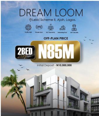 Luxury 2 Bedroom Apartment, Ajah, Lagos, Flat / Apartment for Sale