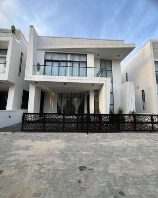 Stunning 5 Bedroom Detached Duplex with Swimming Pool and Bq, Chevron, Lekki, Lagos, Detached Duplex for Sale