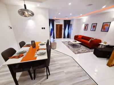 Fully Furnished & Serviced Luxury 3bedrooms Apartment with Pool, Off Admiralty Way, Lekki Phase 1, Lekki, Lagos, Flat / Apartment for Rent