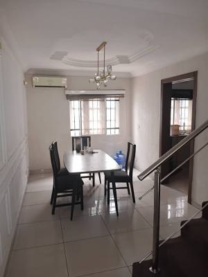 Partly Furnished 4 Bedroom Terrace Duplex with a Room Bq, Opebi, Ikeja, Lagos, Terraced Duplex for Rent