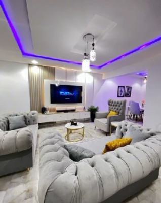Luxury Furnished 3 Bedroom Flat,  Tarred Rd, Inside Fha By Coza(tarred Rd), Guzape District, Abuja, Flat / Apartment for Rent