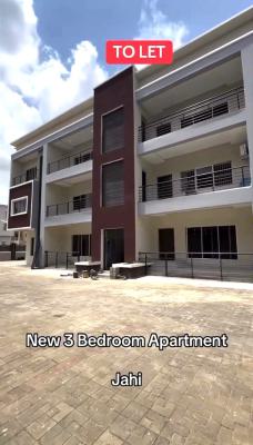 3bedrooms Apartment, Gilmore Tarred Road, Jahi, Abuja, Flat / Apartment for Rent