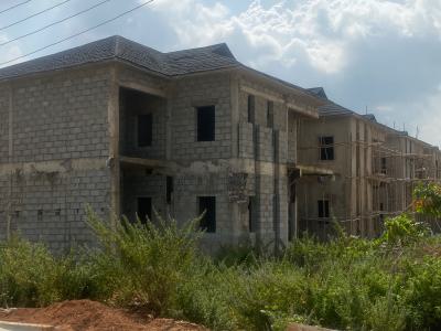Newly Built 4 Bedroom Duplex with Bq (carcass), Admiralty Estate, Asokoro District, Abuja, Semi-detached Duplex for Sale