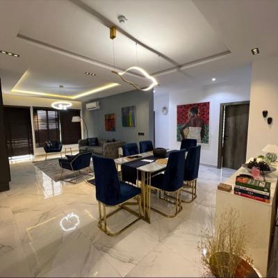 Fully Serviced & Furnished 3-bedroom Apartment with Sea View & Pool, Banana Island, Ikoyi, Lagos, Flat / Apartment for Rent