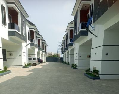 Newly Built Virgin 4 Bedroom Terrace Duplex in a Service Estate, Ajah, Lagos, Terraced Duplex for Rent