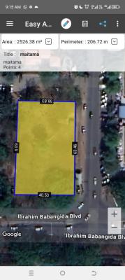 Prime Located 2,507.81sqm and 5000sqm Commercial Land, Fruit Market, Maitama District, Abuja, Commercial Land for Sale