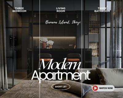 Elegant 3-bedroom Apartment, Banana Island, Ikoyi, Lagos, Flat / Apartment Short Let