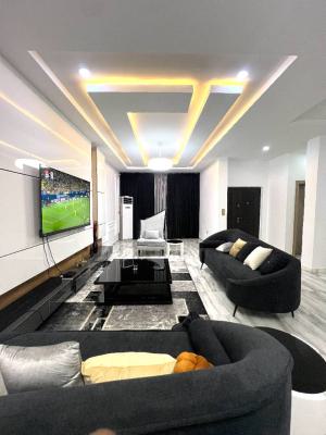 Luxurious 4-bedroom Service Apartment, Guzape District, Abuja, Terraced Duplex for Rent