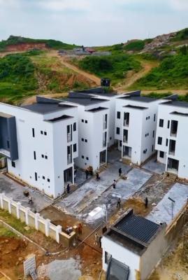 Newly Tastefully Finished Built 4 Bedroom Terrace Duplex with Bq, Guzape District, Abuja, Terraced Duplex for Sale