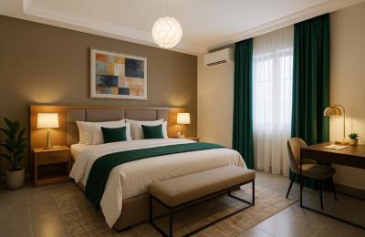 2 Bedroom Flat with Free Breakfast & Massage, Ikate, Lekki, Lagos, Flat / Apartment Short Let