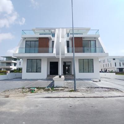 5 Bedroom Detached Duplex with Rooftop Terrace, Bq, Within The Prestigious Cowrie Creek Estate, Ikate, Lekki, Lagos, Semi-detached Duplex for Sale