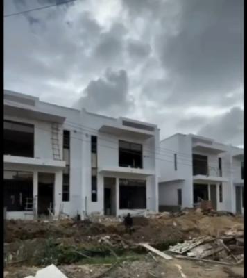 Newly Built 4 Units of 4 Bedrooms Semi Detached Duplex, Golden Park Estate, Sangotedo, Ajah, Lagos, Semi-detached Duplex for Sale