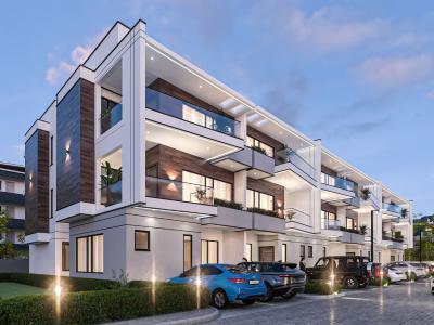 Premium 4 Bedroom Triplex. Off Plan, Rock Hampton, Katampe Extension, Katampe, Abuja, Terraced Duplex for Sale