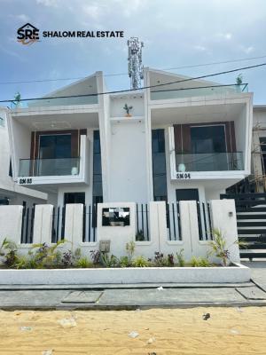 Outstanding & Spacious 4-bedroom Semi-detached Duplex with Bq, Ikota, Lekki, Lagos, Semi-detached Duplex for Sale